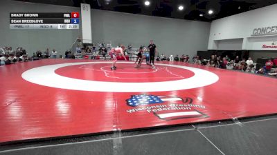 190 lbs Brady Brown, Pennsylvania Blue vs Michael White, Team Indiana Gold