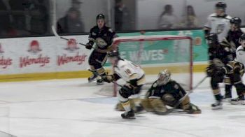 BLOCKER SAVE: Donald Hickey Waffle-Boards One Away For Charlottetown