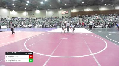 78 lbs Consi Of 8 #2 - Kayden Bullock, Elko WC vs Grayson Ungureanu, Rampage WC