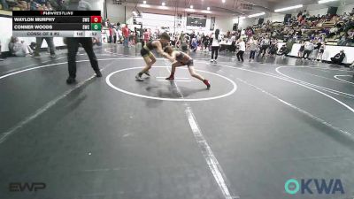 70 lbs Consi Of 8 #2 - Waylon Murphy, Salina Wrestling Club vs Conner Woods, Salina Wrestling Club