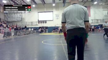 135 lbs 1st Place Match - Zorina Johnson, Ida B Wells vs Sayler Graham, Silverton