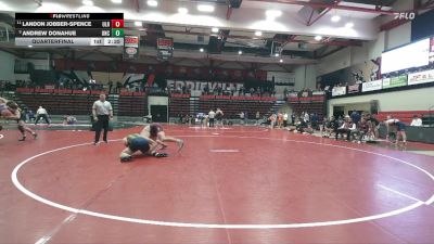 197 lbs Quarterfinal - Andrew Donahue, Northern Colorado vs Landon Jobber-Spence, Little Rock
