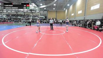 120 lbs Quarterfinal - Adriana DeGroat, Framingham vs Kate Egan, Scituate