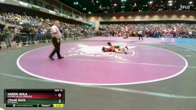 138 lbs Prelim - Aaron Avila, Golden Valley (Merced) vs Cesar Raya, St. Mary`s