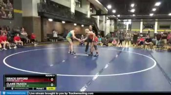 190 lbs Round 3 (3 Team) - Gracie Gifford, Missouri Gold vs Claire Paasch, Nebraska Vipers Red