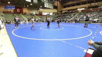 74 lbs Rr Rnd 1 - Coleson Cogar, North DeSoto Wrestling Academy vs Daniel Benca, Mighty Bluebirds Wrestling