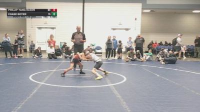 70 lbs 5th Place - Phillip Yang-Elson, MN vs Chase Boyer, PA