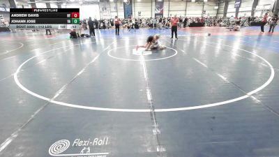 113 lbs Consi Of 16 #1 - Andrew Davis, NY vs Johann Jose, VA