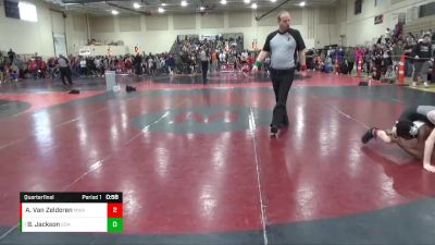 95 lbs Quarterfinal - Buddy Jackson, Soarr vs Avery Van Zelderen, Moen Wrestling Academy