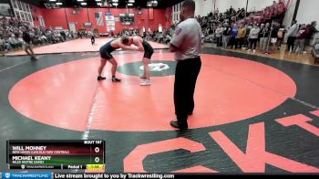 190 lbs Champ. Round 2 - Michael Keany, Niles (NOTRE DAME) vs Will Mohney, New Lenox (LINCOLN-WAY CENTRAL)