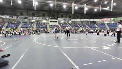 110 lbs Final - Uriah Martinez, Ortega Middle School vs Dominic Lippis, Lockdown Wrestling Club