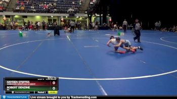 90 lbs Cons. Round 1 - Hayden Steffes, Sarbacker Wrestling Academy vs Robert Denzine, NA