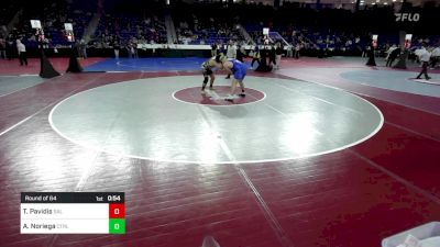 215 lbs Round Of 64 - Tyler Pavidis, Salem, NH vs Abner Noriega, Central