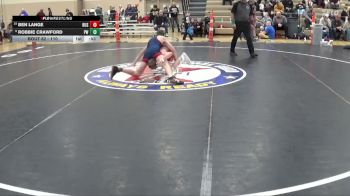 110 lbs Cons. Round 4 - Robbie Crawford, Pinnacle Wrestling vs Ben Lange, Rushford-Peterson