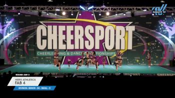 Hero Athletics - Fab 4 [2025 L4 Senior - D2 - Small - C Day 3] 2025 CHEERSPORT National All Star Cheerleading Championship