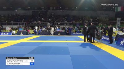 BRUNO FILIPE SANTOS LIMA vs LUCA ANACORETA 2022 European Jiu-Jitsu IBJJF Championship