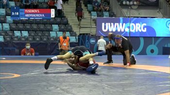 48 kg Qualif. - Serdzhan Ashkanov Yuseinov, Bulgaria vs Azim Abdykalykov, Kyrgyzstan