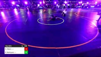 82 lbs Round Of 16 - Noah Meza, Black Fox Wr Ac vs Pablito Rodriguez, Viking WC