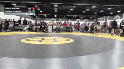 80 lbs Semis & 1st Wrestleback (8 Team) - Maddox Plambeck, POWA vs Colton Wiseman, Ohio Gold