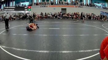 88 lbs Round 1 (6 Team) - Tyler Downey, MF Purge Elite vs Liam Mangan, Team Barracuda