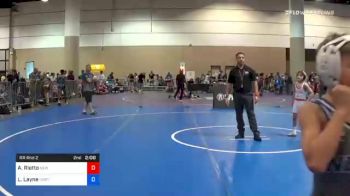 71 lbs Prelims - Anthony Riotto, New Jersey vs Lucas Layne, North Brevard Wrestling Association