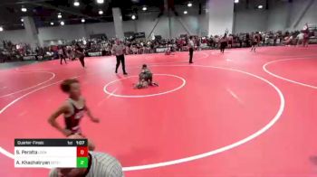 65 lbs Quarterfinal - Silas Peralta, Lockjaw Wc vs Arto Khachatryan, Dethrone