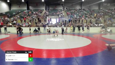 61 lbs Quarterfinal - Garner Lott, Foundation Wrestling vs Blakely Garner, Troup Wrestling