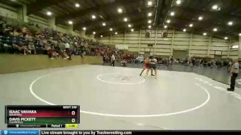 285 lbs Champ. Round 2 - Isaac Vaivaka, Bountiful vs Davis Pickett, Clearfield