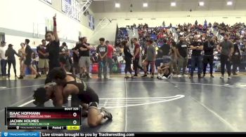 145 lbs Semifinal - Isaac Hofmann, West Torrance Wrestling Team vs Jachin Holmes, Hawk Academy Wrestling Club
