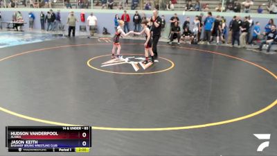 83 lbs Rr2 - Hudson Vanderpool, Alaska vs Jason Keith, Baranof Bruins Wrestling Club