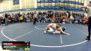 126 lbs Quarters & Wb (16 Team) - Lincoln Parsons, Greenfield Central vs Gage Rutan, Columbus East