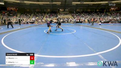 110 lbs Consi Of 16 #2 - Jarrison Moore, Standfast vs Tucker Alberty, Tulsa Blue T Panthers