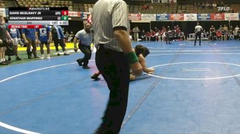 285 lbs Placement (16 Team) - Jonathan Martinez, Centenary University vs David McElravy JR, Apprentice School