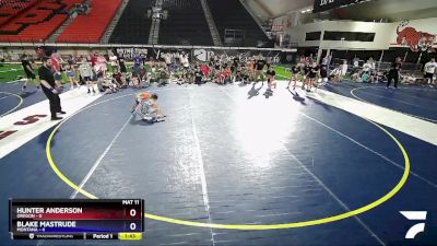 70 lbs Round 2 (8 Team) - Hunter Anderson, Oregon vs Blake Mastrude, Montana