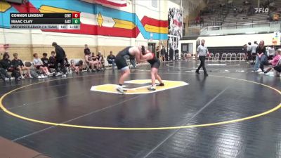 285 lbs 2nd Wrestleback (16 Team) - Connor Lindsay, Central vs Isaac Clay, Cheyenne East