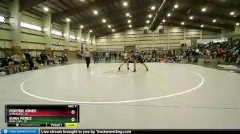 187 lbs Quarters & Wb (16 Team) - Porter Jones, Utah Black vs Evan Perez, Bear Cave