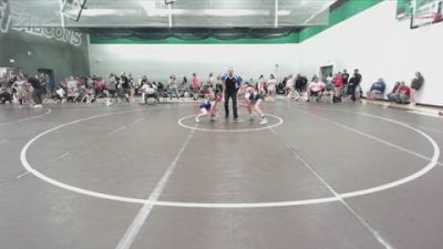 100 lbs Semifinal - Tory Rice, Prodigy Wrestling vs Gianna Robker, Mowest