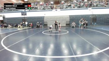 45 lbs Champ. Round 1 - Gage Vargas, Middleton Wrestling Club vs Maddox Wells, Kimberly Bulldog Wrestling Club