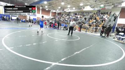165 lbs Champ. Round 2 - Christian Stoeber, Fountain Valley vs Parnel Azor, Warren