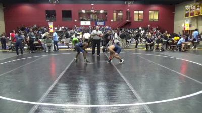 125 lbs Cons. Round 3 - Andrae Aguilera, Lincoln Memorial vs Teequavious Mills, Roundtree Wrestling Academy