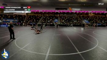 130 lbs Semifinal - Lilli Cooper, Denver vs Aubrie Rohrbacher, Huntley