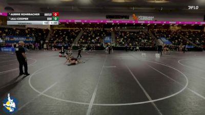 130 lbs Semifinal - Lilli Cooper, Denver vs Aubrie Rohrbacher, Huntley