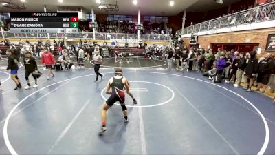 144 lbs Champ. Round 2 - Mason Pierce, Medical Lake vs Duane Zamora, Moses Lake