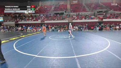 130 lbs Round 3 - 2nd Wrestleback And Semi-finals(16 Team) - Yosselyn Rubio, Dumas vs ISABELLA MUELLER, Leander Glenn