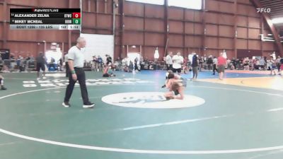 135 lbs Consi Of 8 #2 - Alexander Zelna, Btwc vs Mikey Mcneal, Derry Area