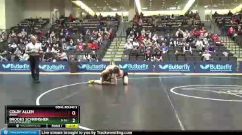 197 lbs Cons. Round 2 - Brooks Schrimsher, Ouachita Baptist vs Colby Allen, Drury