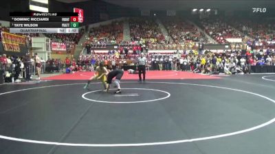 175 lbs Quarterfinal - Taye Wilson, Pratt vs Dominic Ricciardi, Frontenac Hs