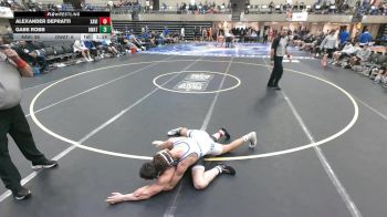 133 lbs Finals (8 Team) - Alexander DePratti, Xavier, CT vs Gabe Robb, Owatonna, MN