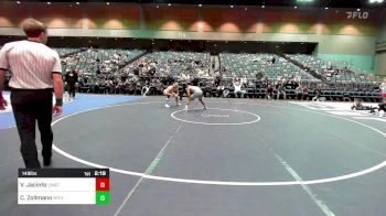 149 lbs 3rd Place - Victor Jacinto, UNATT-Clackamas vs Chase Zollmann, Wyoming