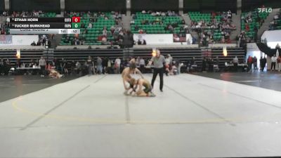 6A 126 lbs Cons. Round 2 - Ethan Horn, Oxford vs Tucker Burkhead, Fort Payne